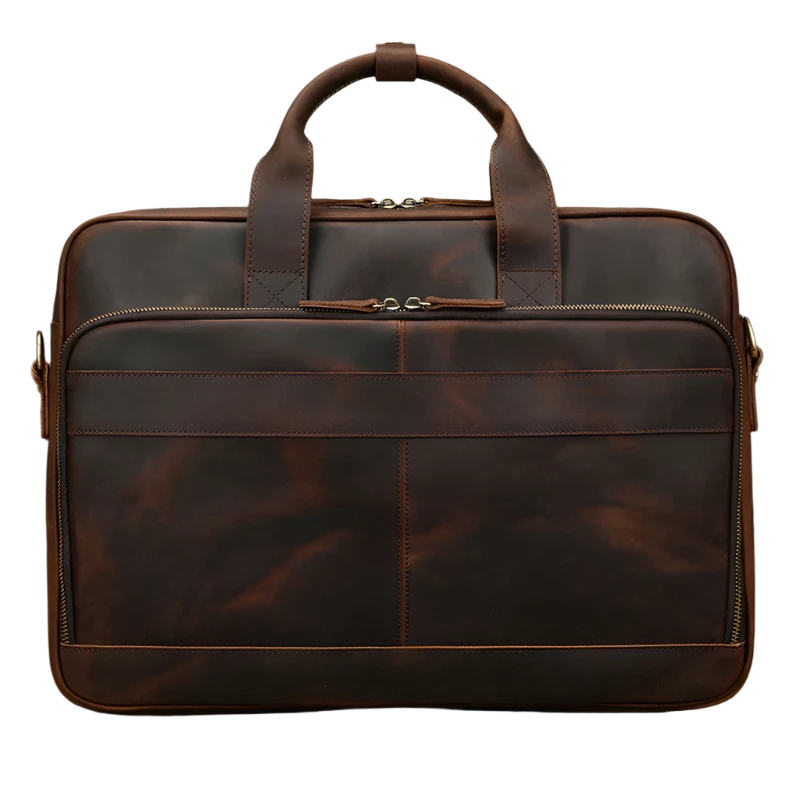 Journalist Briefcase Genuine Leather