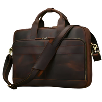 Journalist Briefcase Genuine Leather